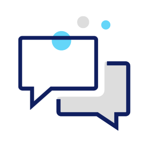 Cómo inscribirse con el icono del chat en línea